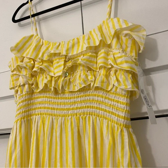 NWT | AQUA (Bloomingdales)| Striped Midi Dress - Picture 6 of 10